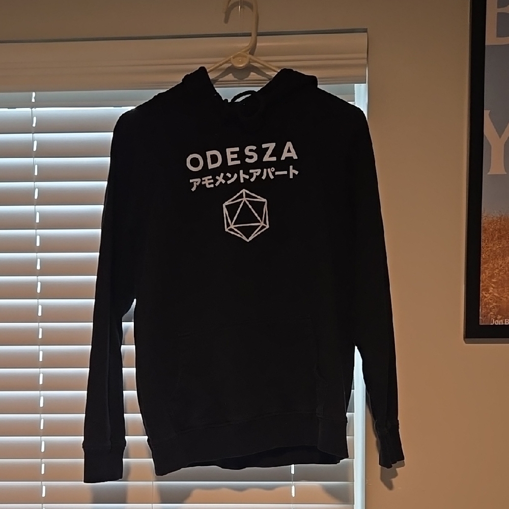 Odesza Black Reflector Hoodie